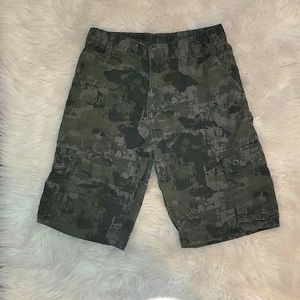 Boy's Camo Cargo Shorts